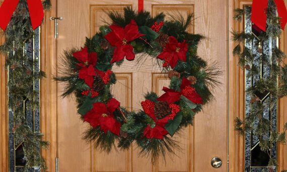 christmas door decorating ideas